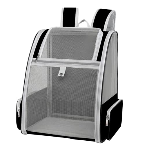 wqibq Rucksack Cat Carrier, Katzen -Rucksack - Hunde -Rucksackträger | Haustiervorräte mit großer Kapazität mit vorderen Öffnungs-Mesh-Fensterpockets für Welpenkätzchen wqibq Rucksack Cat Carrier, Katzen -Rucksack - Hunde -Rucksackträger | Haustiervorräte mit großer Kapazität mit vorderen Öffnungs-Mesh-Fensterpockets für Welpenkätzchen von wqibq