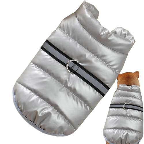 wqibq Winterjacke für kleine Hunde,Wintermantel für kleine Hunde,Reflektierende warme Hundejacke mit integriertem Loch für das Geschirr - Welpenjacke, gemütliche Schneeweste für und wqibq Winterjacke für kleine Hunde,Wintermantel für kleine Hunde,Reflektierende warme Hundejacke mit integriertem Loch für das Geschirr - Welpenjacke, gemütliche Schneeweste für und von wqibq