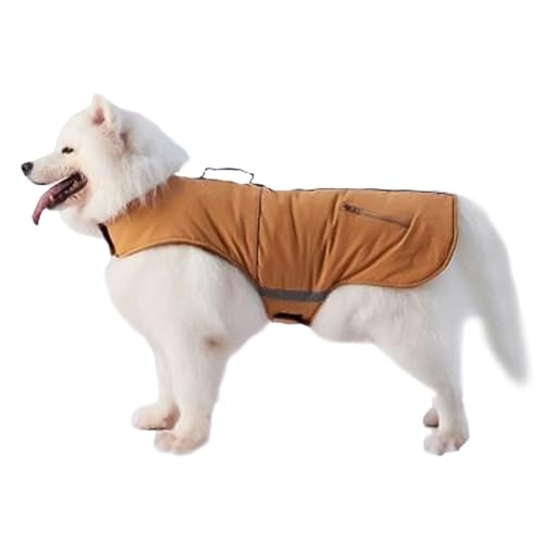 wqibq Wintermantel für Hunde, Mäntel für Hunde, Rollkragenjacke Hundepyjama Warmer Hundemantel, Puppy Outfits Hundejacke, Hundekleidung, Mäntel für kaltes Wetter, winddicht, für kleine und mittelgroße wqibq Wintermantel für Hunde, Mäntel für Hunde, Rollkragenjacke Hundepyjama Warmer Hundemantel, Puppy Outfits Hundejacke, Hundekleidung, Mäntel für kaltes Wetter, winddicht, für kleine und mittelgroße von wqibq