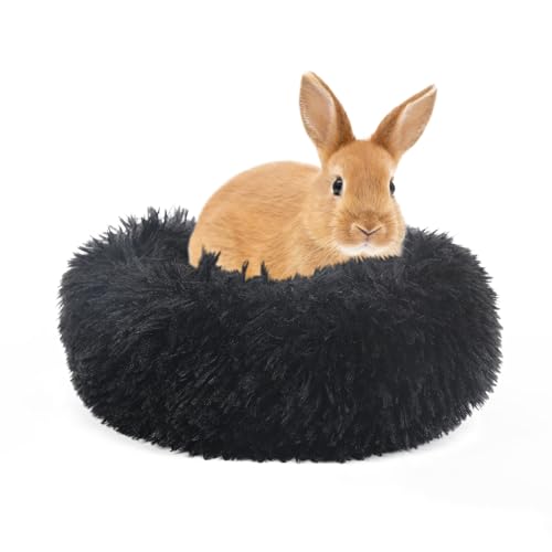 Frettchenbett, Höhle und Verstecke, Haustierbett für Meerschweinchen und andere Kleintiere, 30 cm, für Käfig, Schwarz Frettchenbett, Höhle und Verstecke, Haustierbett für Meerschweinchen und andere Kleintiere, 30 cm, für Käfig, Schwarz von wrkfree