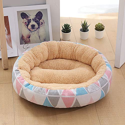 Beige/Polygonal Fashion Pet Supplies Zwinger Katzenstreu Kleine Mittlere Hunde 50 50 14 cm Haustier Hundematte von wsdhswhdhsdsds