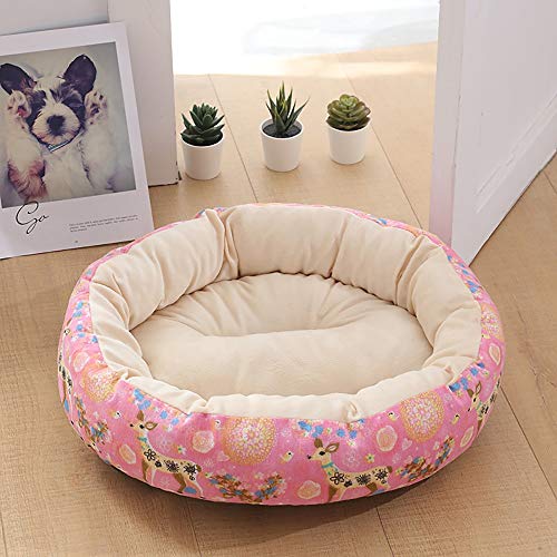 Pet Supplies Hundehütte / Katzenstreu, für kleine und mittelgroße Hunde, 50 x 50 x 14 cm, Beige / Rosa Pet Supplies Hundehütte / Katzenstreu, für kleine und mittelgroße Hunde, 50 x 50 x 14 cm, Beige / Rosa von wsdhswhdhsdsds