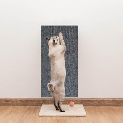 Kratzbrett FüR Katzen,Katzen-Kratzpappe Mit Hochwertiger, Selbstklebender Folie Zugeschnitten, Verhindert Kratzer Auf Dem Sofa, Schutzaufkleber, Wandaufkleber Klettern Von Katzen (B) von wuayi