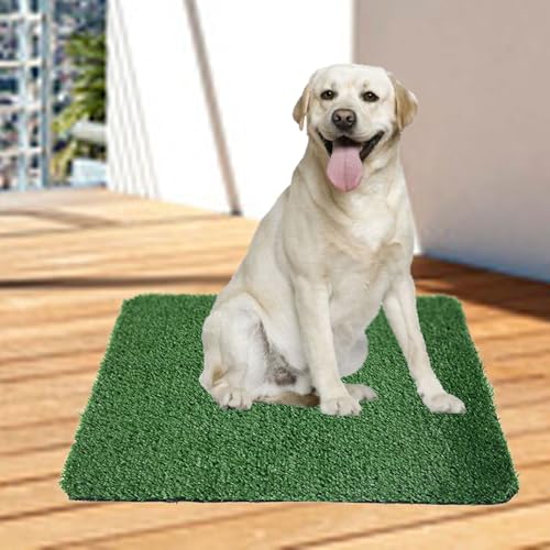 KüNstlicher Rasen FüR Welpenurin, Hundeurin-Pads FüR Den Innenbereich, Hunderasen, Rasenpads FüR Den AußEnbereich, Wiederverwendbare Trainings-PIPI-Pads, Hundegras-PIPI-Pads, TöPfchenrasen (B) von wuayi