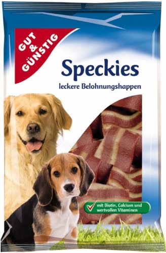 Gut & Günstig Hundefutter Speckies Belohnungshappen 85g von x. x.