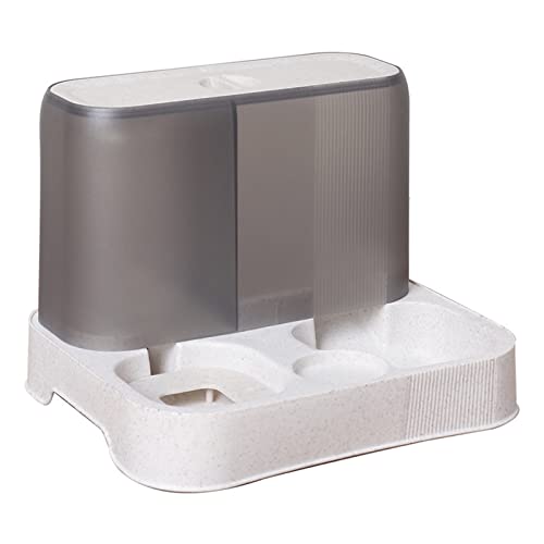 Praktischer Futternapf für Hunde, Wasserspender für Haustiere, 2-in-1, Futterbehälter, Futternapf Praktischer Futternapf für Hunde, Wasserspender für Haustiere, 2-in-1, Futterbehälter, Futternapf von xbiez