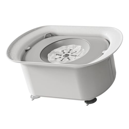 Wasserspender für Hunde, auslaufsicher, auslaufsicher, Design für große Hunde, rutschfest, verstellbar, langsames Trinken, Wassernapf für Hunde von xbiez