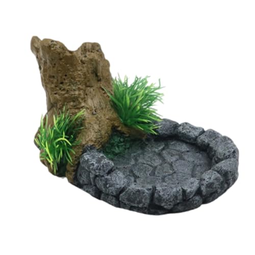 xbiez Futterspender für Haustiere, langlebig, Harze, Futterschale, Reptilien, Futter, Wasser, Futterspender für Schildkröten und Eidechsen xbiez Futterspender für Haustiere, langlebig, Harze, Futterschale, Reptilien, Futter, Wasser, Futterspender für Schildkröten und Eidechsen von xbiez