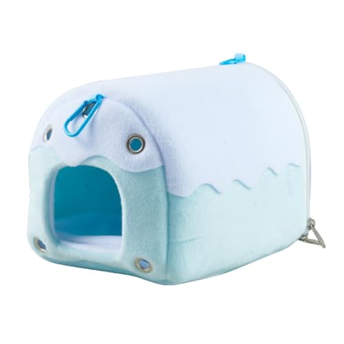 xbiez Hängende Vogel-Schlafhütten, kurze Plüsch-Haustiernester, Winterwärme, Plüsch-Haustiernester für Chinchillas und Vögel, Plüsch-Hängehöhle xbiez Hängende Vogel-Schlafhütten, kurze Plüsch-Haustiernester, Winterwärme, Plüsch-Haustiernester für Chinchillas und Vögel, Plüsch-Hängehöhle von xbiez