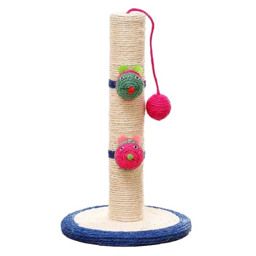 xbiez Katzen Kratzbaum Katzenbaum mit Spielzeug Teaser Interaktives Kätzchen Sisalhanf Kratzspielzeug Möbel Protektoren xbiez Katzen Kratzbaum Katzenbaum mit Spielzeug Teaser Interaktives Kätzchen Sisalhanf Kratzspielzeug Möbel Protektoren von xbiez