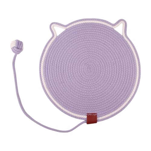 xbiez Katzen Kratzmatte Teasing Scratch Pad Baumwollseil Ruhematte Runde Pfoten Verschiedene Katzen Pfoten Trainingsspielzeug xbiez Katzen Kratzmatte Teasing Scratch Pad Baumwollseil Ruhematte Runde Pfoten Verschiedene Katzen Pfoten Trainingsspielzeug von xbiez