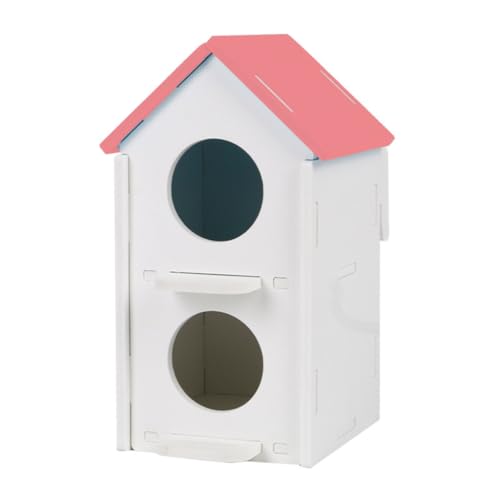 xbiez Kolibri Käfig Unterstand Vogelnest Käfig Outdoor Nistkasten Vogelhaus 2 Etagen Nest für den Außenbereich Garten xbiez Kolibri Käfig Unterstand Vogelnest Käfig Outdoor Nistkasten Vogelhaus 2 Etagen Nest für den Außenbereich Garten von xbiez