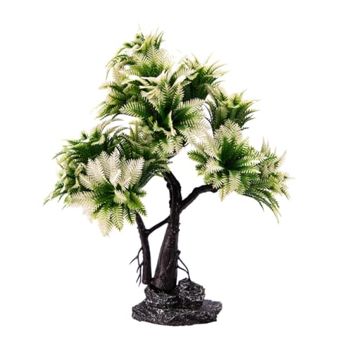 xbiez Künstliche Palmen, Baum, Fische, Aquarien, Dekoration, Unterwasserpflanze, Aquarien, Umgebung für Fische, Verstecken und Zucht xbiez Künstliche Palmen, Baum, Fische, Aquarien, Dekoration, Unterwasserpflanze, Aquarien, Umgebung für Fische, Verstecken und Zucht von xbiez