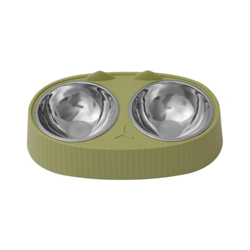 xbiez Napf Haustier Futterstation Edelstahl Wasser und Futternäpfe mit Ständer Welpen Kleine Hunde xbiez Napf Haustier Futterstation Edelstahl Wasser und Futternäpfe mit Ständer Welpen Kleine Hunde von xbiez