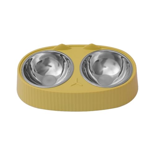 xbiez Napf Haustier Futterstation Edelstahl Wasser und Futternäpfe mit Ständer Welpen Kleine Hunde xbiez Napf Haustier Futterstation Edelstahl Wasser und Futternäpfe mit Ständer Welpen Kleine Hunde von xbiez