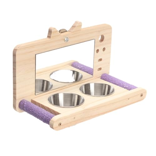 xbiez Papageien Fütterungsbecher Sitzstange Ständer Vögel Ständer Stange Holzstab Schleifen Ast Set zum Klettern Stehen xbiez Papageien Fütterungsbecher Sitzstange Ständer Vögel Ständer Stange Holzstab Schleifen Ast Set zum Klettern Stehen von xbiez