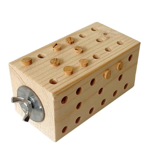 xbiez Papageien Spielzeug Vogelkäfig Reißpuzzle Spielzeug Holzblock Kauspielzeug für kleine Haustiere Vögel Vogelkäfig Schraube Futtersuche Spielzeug xbiez Papageien Spielzeug Vogelkäfig Reißpuzzle Spielzeug Holzblock Kauspielzeug für kleine Haustiere Vögel Vogelkäfig Schraube Futtersuche Spielzeug von xbiez