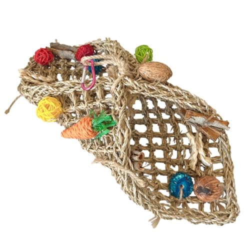 xbiez Papageien Spielzeug Vogelkäfig Sitzstange Spielzeug Vogel Kauspielzeug Kletterstange Handgewebt für Vögel Vogelkäfig Hängespielzeug xbiez Papageien Spielzeug Vogelkäfig Sitzstange Spielzeug Vogel Kauspielzeug Kletterstange Handgewebt für Vögel Vogelkäfig Hängespielzeug von xbiez