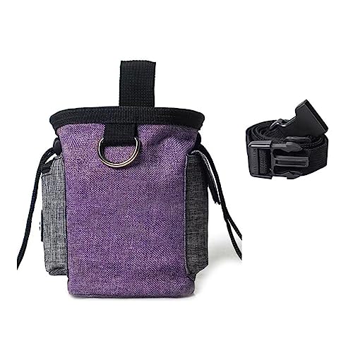xbiez Perfekte Hundetrainingstasche für Beweglichkeitstraining, inklusive Gurt, leicht zu transportierender Leckerli-Tasche für das Tragen von Trockenfutter xbiez Perfekte Hundetrainingstasche für Beweglichkeitstraining, inklusive Gurt, leicht zu transportierender Leckerli-Tasche für das Tragen von Trockenfutter von xbiez
