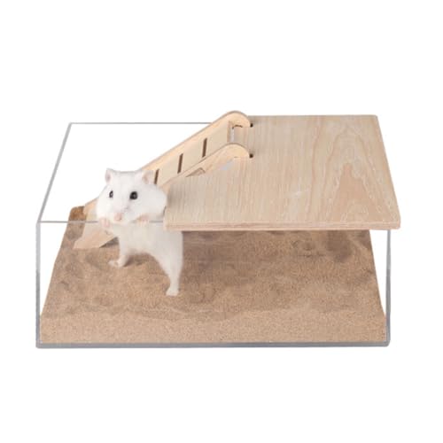 xbiez Pet SandBath Box Small Pet Clear Acrylic Sand Bathroom Sand for Hamster Pet Cage Corner Toilet for Squirrels xbiez Pet SandBath Box Small Pet Clear Acrylic Sand Bathroom Sand for Hamster Pet Cage Corner Toilet for Squirrels von xbiez