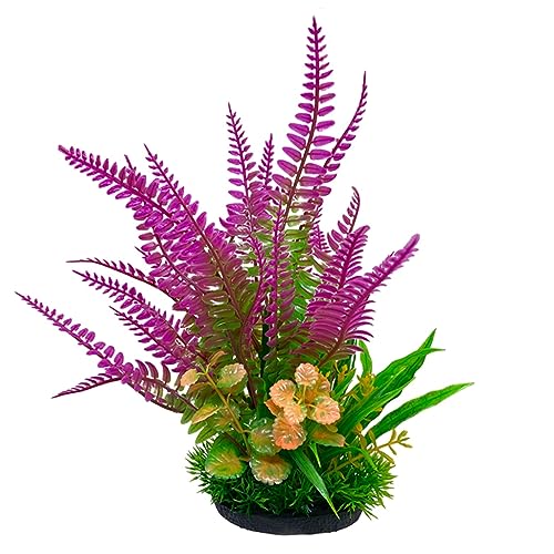 xbiez Pflanzenblätter für Aquarien, Dekoration, schönes Aussehen, künstliche Pflanzenblätter, mehrfarbig xbiez Pflanzenblätter für Aquarien, Dekoration, schönes Aussehen, künstliche Pflanzenblätter, mehrfarbig von xbiez