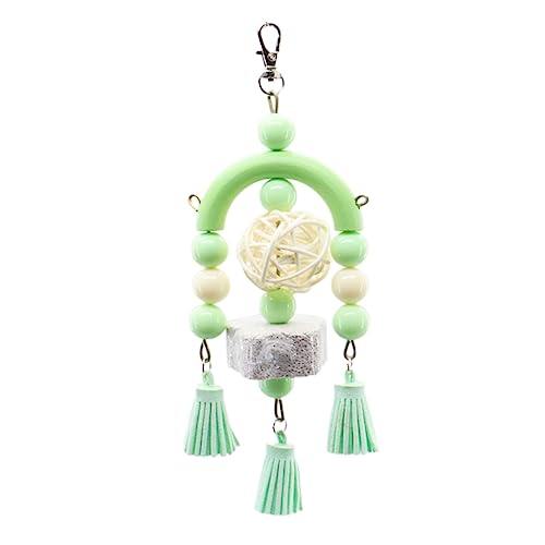 xbiez Vogelkäfig-Hängespielzeug für Papageien, Vögel, Molar, Acryl, kaubar, Acryl, buntes Papageienspielzeug, langweiliges Spielzeug xbiez Vogelkäfig-Hängespielzeug für Papageien, Vögel, Molar, Acryl, kaubar, Acryl, buntes Papageienspielzeug, langweiliges Spielzeug von xbiez