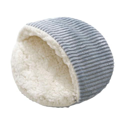 xbiez Warmes und sicheres Hamsternest, weiche Winter-Bettwäsche, Haustierbett für kleine Nagetiere, Haustierkäfig, Eckbett, Haustierzubehör xbiez Warmes und sicheres Hamsternest, weiche Winter-Bettwäsche, Haustierbett für kleine Nagetiere, Haustierkäfig, Eckbett, Haustierzubehör von xbiez