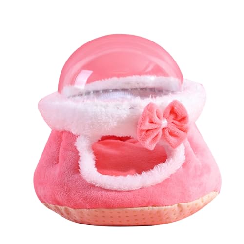 xbiez Winter-warmes Vogelnesthaus, Zuckergitter, Hängematte, Plüsch, Schuppen, Bett, Käfig, Vögel, Ruhe, Schlafbett, warmer Schaukelkäfig von xbiez