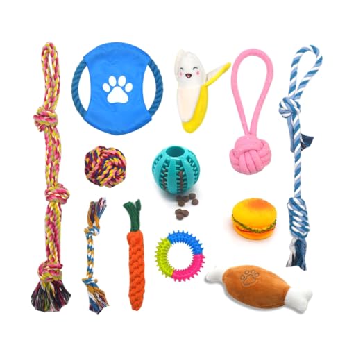 xbiez Wurfspielzeug für Hunde, Apportieren für aggressive Kauer, Outdoor-Trainingsspielzeug, Baumwollseil, Tauziehspiel xbiez Wurfspielzeug für Hunde, Apportieren für aggressive Kauer, Outdoor-Trainingsspielzeug, Baumwollseil, Tauziehspiel von xbiez