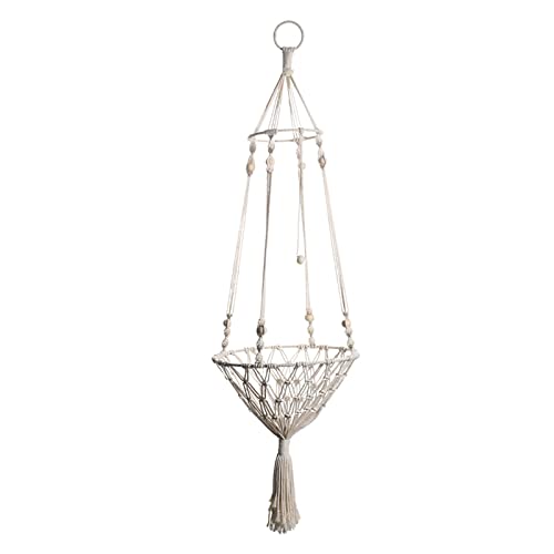 Katzenhängematte aus Makramee für Fenster, hängende Katzenhängematte Katzenbett Boho Haustieraufhängung mit Quaste Katzenschaukel zum Schlafen, Spielen, Klettern, Entspannen Katzenhängematte aus Makramee für Fenster, hängende Katzenhängematte Katzenbett Boho Haustieraufhängung mit Quaste Katzenschaukel zum Schlafen, Spielen, Klettern, Entspannen von xiaoguozi
