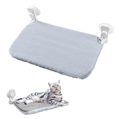 Katzen fensterliege hängematte katzenbett Fenster,katzenhängematte Fenster Faltbar fensterliege für Katzen,katzenbett fensterbank Mit Saugnapf für Glatte Oberflächen,fensterbrett Katze von xiruiubao