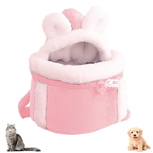 xixi-home Haustiertragetasche für den Winter, warm, faltbar, für Katzen, Hunde, Haustiere, Transporttasche, Plüsch, atmungsaktiv, für Reisen, Wandern, Spazierengehen, Outdoor-Haustierbedarf (L, Rosa) xixi-home Haustiertragetasche für den Winter, warm, faltbar, für Katzen, Hunde, Haustiere, Transporttasche, Plüsch, atmungsaktiv, für Reisen, Wandern, Spazierengehen, Outdoor-Haustierbedarf (L, Rosa) von xixi-home