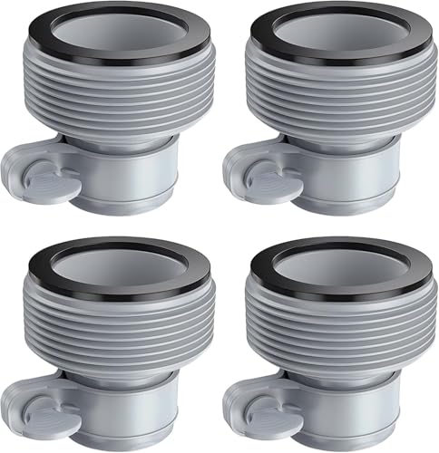 xlwen 4 Stück Poolschlauch Adapter,Pool Adapter B,Schlauchadapter Filterpumpe Verbinder,Rohrverbinder Adapter,Rohrverbinder Adapter mit Gewinde für Pools zum Verschrauben Pools Zubehör xlwen 4 Stück Poolschlauch Adapter,Pool Adapter B,Schlauchadapter Filterpumpe Verbinder,Rohrverbinder Adapter,Rohrverbinder Adapter mit Gewinde für Pools zum Verschrauben Pools Zubehör von xlwen
