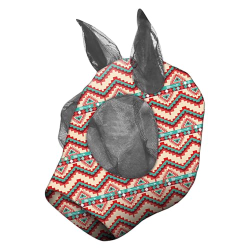 Fliegenmaske Pferds Bremsenmaske UV-Schutz Mit Ohrenschutz, Elastisches Mesh Pferdefliegenmaske Atmungsaktiv Gesichtsschutz Für Gesicht, Nase Und Ohren Beim Ausritt M/L Fliegenmaske Pferds Bremsenmaske UV-Schutz Mit Ohrenschutz, Elastisches Mesh Pferdefliegenmaske Atmungsaktiv Gesichtsschutz Für Gesicht, Nase Und Ohren Beim Ausritt M/L von xowwyue