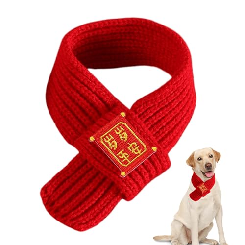 Halstuch Haustier Schal Niedlicher Katzen Hunde Weihnachten Schal Zum Jahr Der Schlange, Roter Gestrickter Warmer Winter Schal Halswärmer Für Verkleiden Von Haustieren Und Puppen 45 X 4,5 cm Halstuch Haustier Schal Niedlicher Katzen Hunde Weihnachten Schal Zum Jahr Der Schlange, Roter Gestrickter Warmer Winter Schal Halswärmer Für Verkleiden Von Haustieren Und Puppen 45 X 4,5 cm von xowwyue