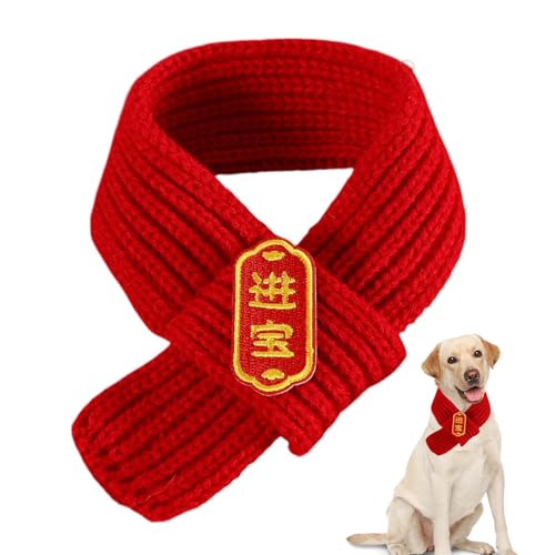 Halstuch Haustier Schal Niedlicher Katzen Hunde Weihnachten Schal Zum Jahr Der Schlange, Roter Gestrickter Warmer Winter Schal Halswärmer Für Verkleiden Von Haustieren Und Puppen 45 X 4,5 cm Halstuch Haustier Schal Niedlicher Katzen Hunde Weihnachten Schal Zum Jahr Der Schlange, Roter Gestrickter Warmer Winter Schal Halswärmer Für Verkleiden Von Haustieren Und Puppen 45 X 4,5 cm von xowwyue