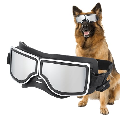 Xowwyue Haustierbrille,Hundebrille | UV-Schutzbrille Mit Verstellbarem Riemen Für Hunde | Motorradbrille, Winddicht, Beschlagfrei, Staubdicht, Schneefest, Für Outdoor-Aktivitäten Mit Starker Xowwyue Haustierbrille,Hundebrille | UV-Schutzbrille Mit Verstellbarem Riemen Für Hunde | Motorradbrille, Winddicht, Beschlagfrei, Staubdicht, Schneefest, Für Outdoor-Aktivitäten Mit Starker von xowwyue