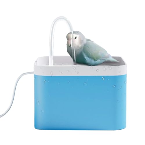 xowwyue Automatisches Vogelbad, elektrisches Vogelbad,Automatische Vogelbadewanne - Shotet Fountain Duschwanne für Cockatiel Shelakeets Conures Lovebirds xowwyue Automatisches Vogelbad, elektrisches Vogelbad,Automatische Vogelbadewanne - Shotet Fountain Duschwanne für Cockatiel Shelakeets Conures Lovebirds von xowwyue