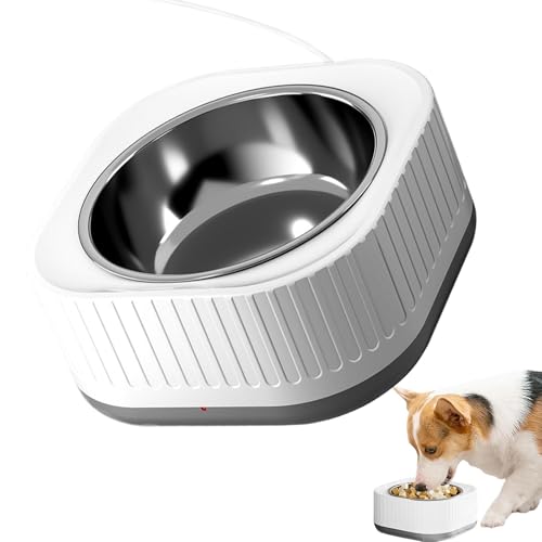 xowwyue Hundeheizteheiz, Haustierbeheizwasserschale,35-40 ℃ Katzenhund Thermostatischer Heizwasserspender mit Abnehmbarer Schüssel - Haustiertrinkzubehör für Bauernhaus, kaltes Wetter xowwyue Hundeheizteheiz, Haustierbeheizwasserschale,35-40 ℃ Katzenhund Thermostatischer Heizwasserspender mit Abnehmbarer Schüssel - Haustiertrinkzubehör für Bauernhaus, kaltes Wetter von xowwyue