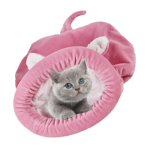xowwyue Katzenschlafsack – Katzennest Kuschelsack 50 x 40 cm | weiche, gemütliche Katzen- und Hundematte, Katzenbetten, Möbel, selbstwärmend für Haustierliebhaber xowwyue Katzenschlafsack – Katzennest Kuschelsack 50 x 40 cm | weiche, gemütliche Katzen- und Hundematte, Katzenbetten, Möbel, selbstwärmend für Haustierliebhaber von xowwyue