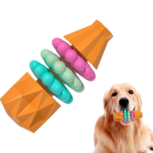 xowwyue Kauartikel Für Aggressive Kauer,Vasenförmiges Hundespielzeug Zur Zahnreinigung Und Zahnpflege | Interaktives Spielzeug Gegen Langeweile Spielen Zahnpflege von xowwyue