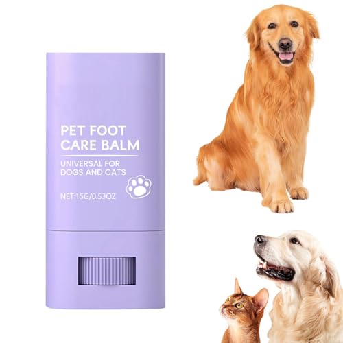 xowwyue Paw Pad Balsam, Hundepfotenschutz, Hundepfotenbalsam, Reisestab, 15 g Pfoten-Pad-Lotion, Pfoten-Feuchtigkeitscreme für rissige Pfoten, feuchtigkeitsspendender Hundepfotenschutz für heißen xowwyue Paw Pad Balsam, Hundepfotenschutz, Hundepfotenbalsam, Reisestab, 15 g Pfoten-Pad-Lotion, Pfoten-Feuchtigkeitscreme für rissige Pfoten, feuchtigkeitsspendender Hundepfotenschutz für heißen von xowwyue