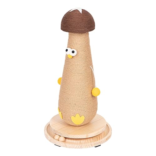 xowwyue Pilzförmiger Katzenkratzbaum,Pilz-Kratzbaum-Kratzbaum - Interaktiver Kratzbaum für Kätzchen,Sisal Cat Scratchers Pole Pet Kratzbaum mit interaktivem Katzenspielzeug für kleine Kätzchen xowwyue Pilzförmiger Katzenkratzbaum,Pilz-Kratzbaum-Kratzbaum - Interaktiver Kratzbaum für Kätzchen,Sisal Cat Scratchers Pole Pet Kratzbaum mit interaktivem Katzenspielzeug für kleine Kätzchen von xowwyue