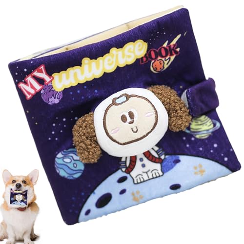 xowwyue Quietschspielzeug für Hunde, Welpen-Puzzlebuch, weich, selbstunterhaltsam, quietschend, interaktives Kauspielzeug für kleine und mittelgroße Hunde xowwyue Quietschspielzeug für Hunde, Welpen-Puzzlebuch, weich, selbstunterhaltsam, quietschend, interaktives Kauspielzeug für kleine und mittelgroße Hunde von xowwyue