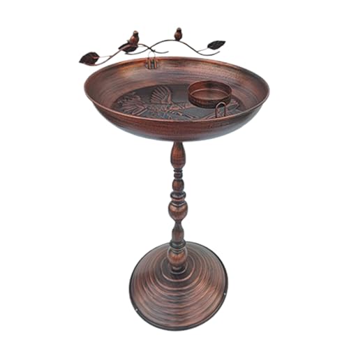 xowwyue Vogeltränke Stehend Vogelbad Für Draußen Garten, Metall Vogelbecken Futter Schüssel Wassertränke Für Vögel, Vogelfutterstation Für Kolibri, Sittich, Terrasse, Hof 73x33 cm xowwyue Vogeltränke Stehend Vogelbad Für Draußen Garten, Metall Vogelbecken Futter Schüssel Wassertränke Für Vögel, Vogelfutterstation Für Kolibri, Sittich, Terrasse, Hof 73x33 cm von xowwyue