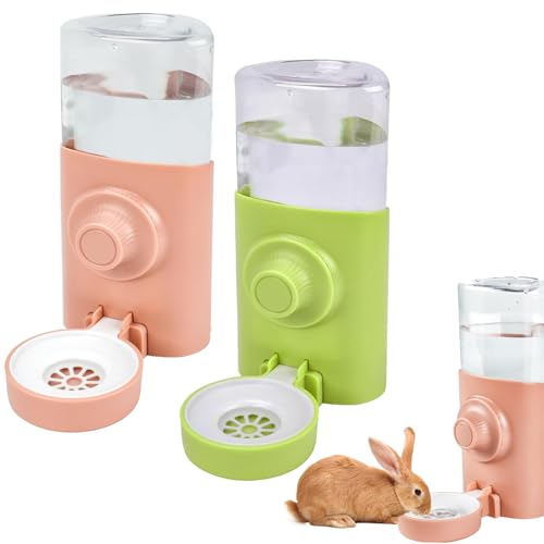 Automatischer Trinkflasche, 2 Stück 600ml Hasen Trinkflasche Hängend Haustier Wasserspender Automatischer Trinkflasche, 2 Stück 600ml Hasen Trinkflasche Hängend Haustier Wasserspender von xutong