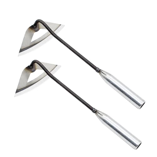 Sunsiou 2 stück Hohle Hacke aus gehärtetem Stahl,Gartenhacken zum Jäten, Hohle Hacke für Gartenarbeit, Gartenhacke Gartenwerkzeug, Gartenhacke für Unkrautjäten im Garten, Lockerung Sunsiou 2 stück Hohle Hacke aus gehärtetem Stahl,Gartenhacken zum Jäten, Hohle Hacke für Gartenarbeit, Gartenhacke Gartenwerkzeug, Gartenhacke für Unkrautjäten im Garten, Lockerung von Sunsiou