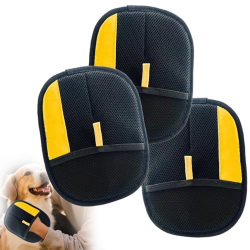 Wiederverwendbarer Haarentferner for Katzen und Hunde, elektrostatischer Tierhaarentferner, doppelseitiger Fellpflegehandschuh for Tierhaare, schnelles und einfaches Entfernen von Tierhaaren von Möbel Wiederverwendbarer Haarentferner for Katzen und Hunde, elektrostatischer Tierhaarentferner, doppelseitiger Fellpflegehandschuh for Tierhaare, schnelles und einfaches Entfernen von Tierhaaren von Möbel von xywlmiegen