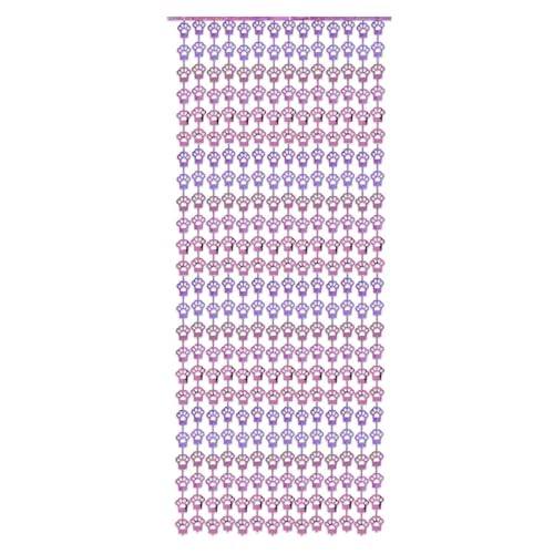 Fransenvorhang aus Folie mit Katzenpfoten, 1 x 2 m, metallischer Lametta-Vorhang für Hochzeit, Geburtstag, Party-Dekoration Fransenvorhang aus Folie mit Katzenpfoten, 1 x 2 m, metallischer Lametta-Vorhang für Hochzeit, Geburtstag, Party-Dekoration von yabaikekeji