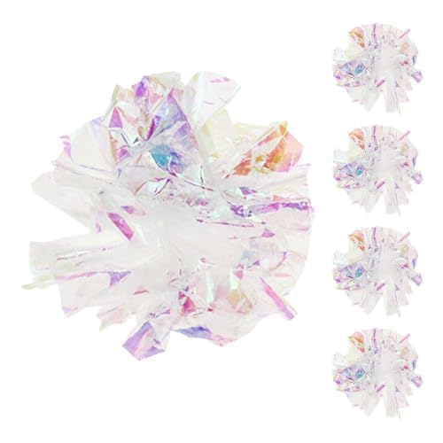yakermur Crinkle für Katzen, Crinkle Cat Toys - 5x Lauter Katzenspielzeugball | Rolling Interactive Funny Laut Lightweight tragbarer Haustierzubehör für neckende Kätzchen Home Indoor Fetch Play -Übung yakermur Crinkle für Katzen, Crinkle Cat Toys - 5x Lauter Katzenspielzeugball | Rolling Interactive Funny Laut Lightweight tragbarer Haustierzubehör für neckende Kätzchen Home Indoor Fetch Play -Übung von yakermur